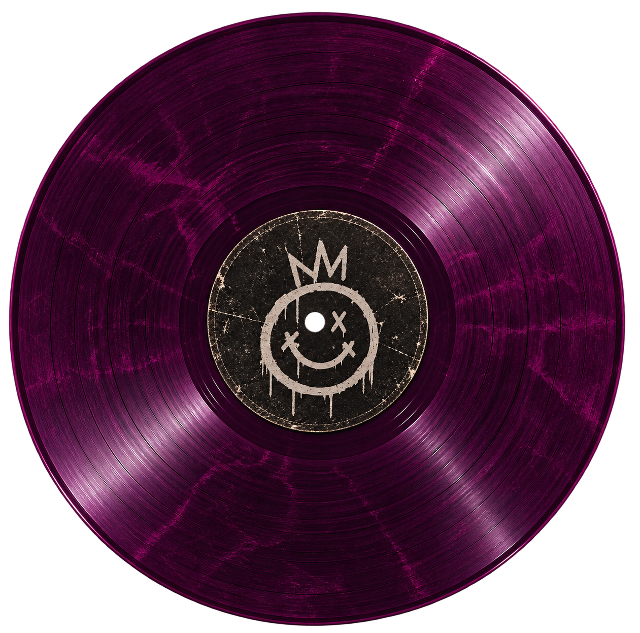 A Pipeline Romance purple vinyl record